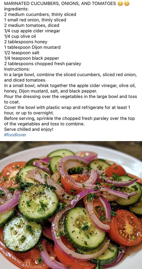 Cucumber Dishes Healthy Recipes, Veggies In A Cup With Ranch, Meal Prep Cucumber Salad, Healthy Ways To Eat Cucumbers, Healthy Asian Cucumber Salad, Cucumber Tomato And Red Onion Salad, Viral Salad, Old School Recipes, Salad Fixings