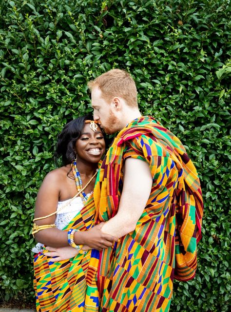 Ghana Traditional Wedding Engagement, Ghana Bride, Ghanaian Traditional Wedding, Ghana Traditional Wedding, African Wedding Theme, Groomsmen Party, Ghanaian Wedding, African Couple, Cultural Wedding