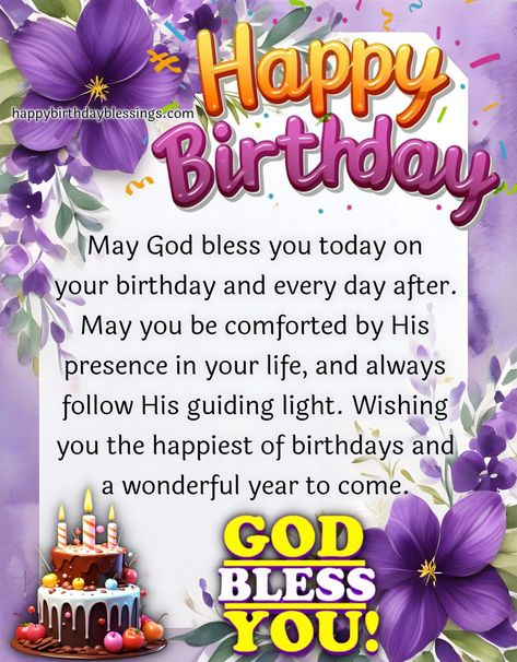 Happy Birthday images with beautiful Wishes, Greetings & Quotes Spiritual Birthday Wishes, Happy Blessed Birthday, Happy Birthday Prayer, Happy Birthday Gif Images, Special Happy Birthday Wishes, Birthday Celebration Quotes, Blessed Birthday, Wish Happy Birthday, Happy Birthday Niece