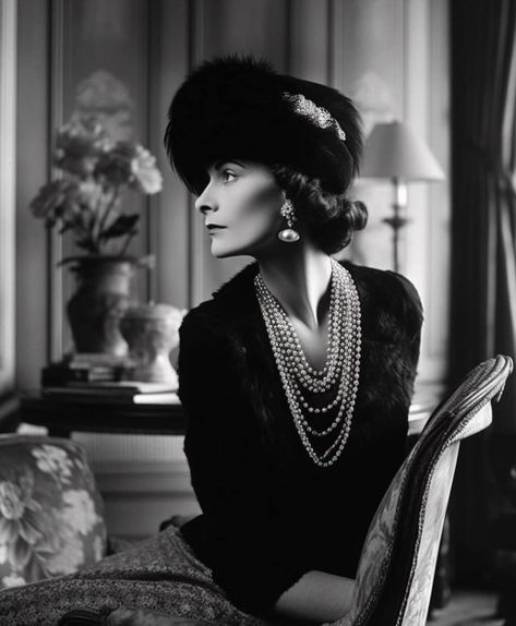 Coco Chanel Aesthetic, Chanel Inspired Outfit, Chanel Aesthetic, Coco Chanel Fashion, Chanel Pearls, Chanel Inspired, French Fashion Designers, Chanel Fashion, Fashion Quotes