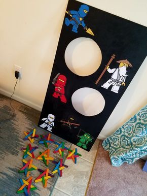 Ninja Themed Birthday Party, Ninja Theme, Lego Ninjago Party, Lego Ninjago Birthday, Ninjago Birthday Party, Lego Themed Party, Ninja Birthday Parties, Ninjago Birthday, Ninjago Party