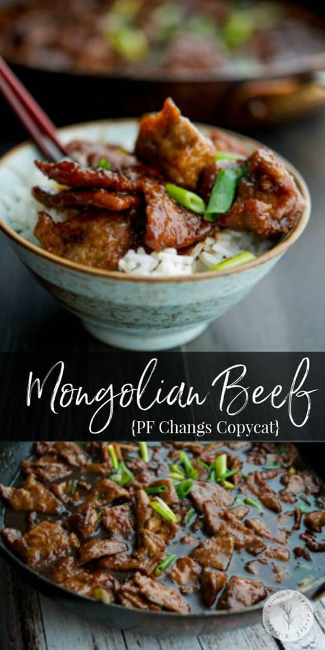 Mongolian Beef Pf Changs, Mongolian Steak, Pf Changs Mongolian Beef, Pf Changs Copycat, Mongolian Recipes, Pf Chang, Lao Food, Asian Vegetarian Recipes, Winter Kitchen