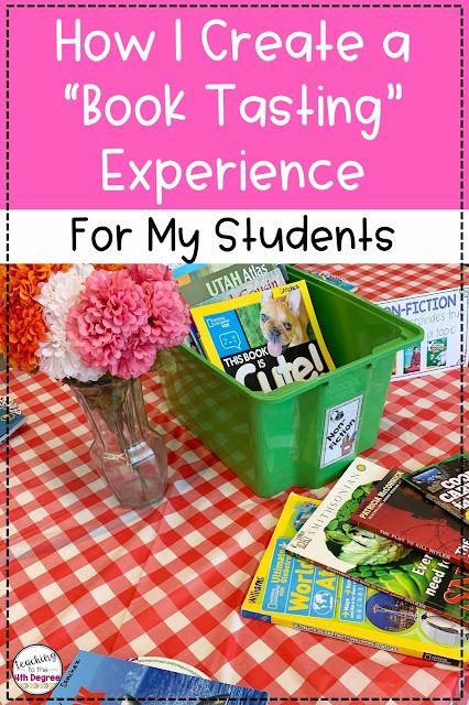 How I Create a Book Tasting Experience for My Students Book Tasting Elementary, 40 Book Challenge, Book Tasting, Create A Book, Fun Buns, Assistant Principal, Reading Logs, 5th Grade Reading, Reading Tracker