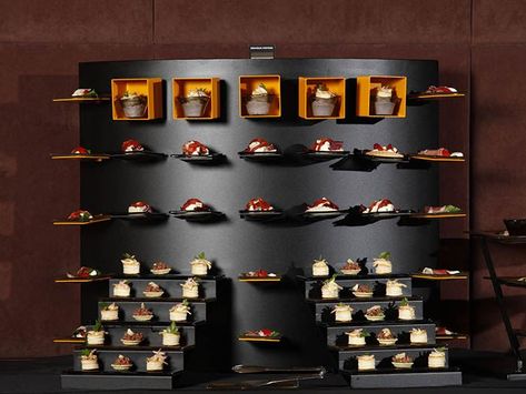 Buffet Systems for Coffee breaks, Breakfast buffet and Brunch buffet Buffet Theme, Buffet Presentation, Party Buffet Table, Catering Food Displays, Gourmet Appetizers, Buffet Table Decor, Best Buffet, Outside Catering, Catering Buffet