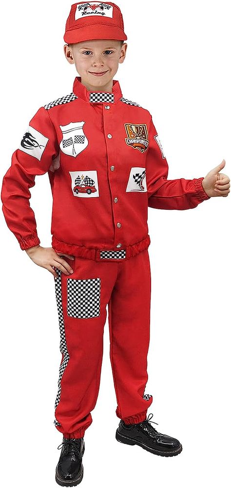 Cyclist Outfit, Race Car Driver Costume, Joe Exotic, Diy Costumes Kids, Race Car Driver, Car Party, Race Car Party, Outfit Halloween, Car Driver