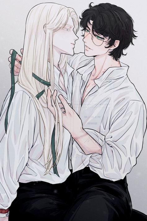 Bottom Harry X Top Draco, Dark Harry Potter Fanart, Dark Harry, Drarry Fanart, Harry Draco, Gay Harry Potter, Desenhos Harry Potter, Harry Potter Artwork, Harry Potter Comics