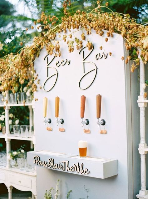 Super Fun Ideas That Will Make Your Wedding Guests Go Wow! | WedMeGood Wedding Rehearsal Dinner Ideas, Summer Rehearsal Dinner, Wedding Rehearsal Dinners, Rehearsal Dinner Inspiration, Champagne Towers, Rehearsal Dinner Ideas, Mothers Day Dinner, Green Wedding Colors, Champagne Tower