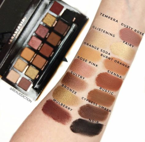 Anastasia Beverly Hills Soft Glam Eyeshadow Palette Swatches #makeup #eyeshadow #eyebrows #eyemakeup #eyes #flawless Pin: @amerishabeauty Anastasia Beverly Hills Eyeshadow Palette, Abh Soft Glam Palette, Abh Eyeshadow Palette, Anastasia Soft Glam, Abh Soft Glam, Soft Glam Eyeshadow, Anastasia Beverly Hills Soft Glam, Makeup Boutique, Glam Eyeshadow