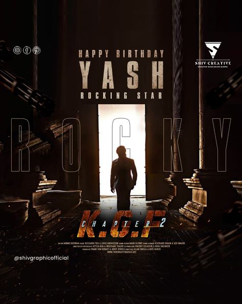 Happy Birthday Rocking Star Yash Yash Rocking Star, Social Media Creative Ads, Creative Ads Design, Social Media Creative, Ads Design, Creative Ads, Ad Design, Birthday Banner, Social Media Post