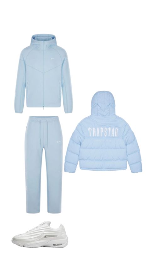 Outfit Nike, Nike Tech, Tech Fleece, Blue Nike, Nike Outfits, Baby Blue, Nike, Blue, Quick Saves