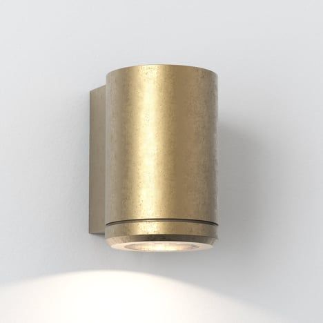 Jura Single Wall Light, Solid Brass | Astro Bulkhead Wall Light, Garden Lamp Post, Adjustable Wall Light, Bulkhead Lights, Modern Lighting Design, Smart Lights, Smart Bulbs, Brass Wall Light, Bathroom Wall Lights