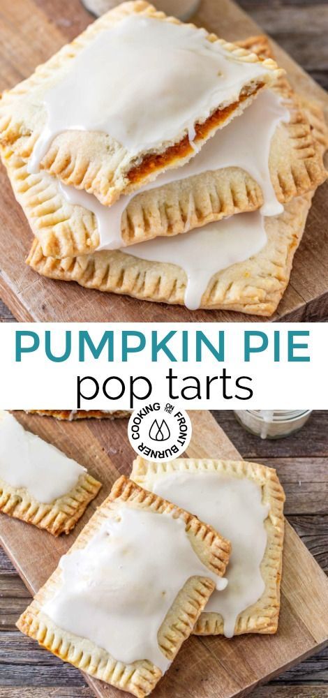 Homemade Pop Tarts Recipe, Desserts Pumpkin, Pumpkin Filling, Poptart Recipe, Pie Pops, Pumpkin Desserts, Homemade Pumpkin Pie, Maple Glaze, Homemade Breakfast