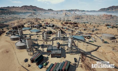 Bluehole offers a look at PUBG's new desert map: Miramar - Neowin Desert Map, Urban Area, Number Two, Xbox One, Paris Skyline, Fortnite, Grand Canyon, City Photo, Physics