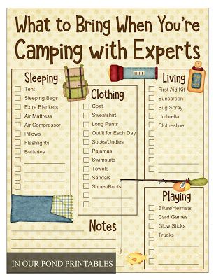 Printable Packing List, Group Camping, Camping Safety, Camping List, Printable Ideas, Camping Checklist, Camping Supplies, Camping Essentials, Camping Ideas