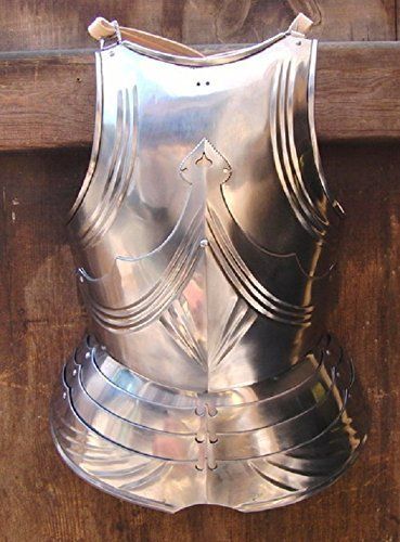 Armor Breastplate, Gothic Armor, Chest Plate, Costume Armour, Medieval Armor, Medieval Knight, Steampunk Art, Armors, Larp