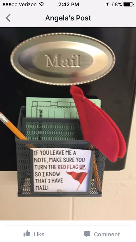 School counselor mailbox idea School Counselor Door Hanger, School Counselor Mailbox Ideas, Office Mailbox Ideas, Counseling Office Design, Office Mailbox, Office Mailboxes, Counseling Office Decor, School Counseling Office, Mailbox Ideas