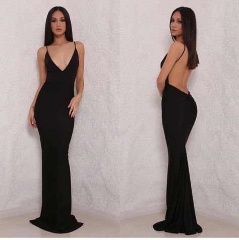 Low Back Black Prom Dress, Black Dress Low Back, Exposed Back Dress, Tight Black Prom Dress, Low Back Dress Formal, Low Back Black Dress, Black Dress Backless, Backless Black Dress