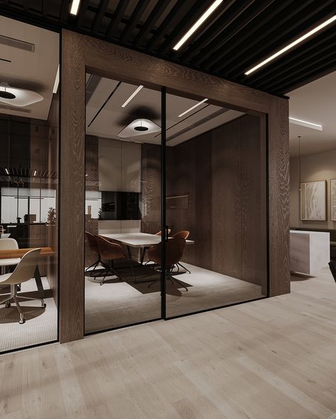 Al Khaleefa Office :: Behance Industrial Office Design Workspaces, Japandi Office Design, Coworking Office Design, Creative Apartment, Office Layout Ideas, Interior Design Portfolio Layout, Design Studio Office, Presentation Board Design, Industrial Office Design