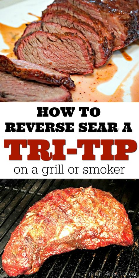 Tri Tip Steak Recipes, Tritip Recipes, Wood Pellet Grill Recipes, Cooking Tri Tip, Traeger Cooking, Smoked Tri Tip, Traeger Grill Recipes, Pellet Grill Recipes, Smoked Pulled Pork