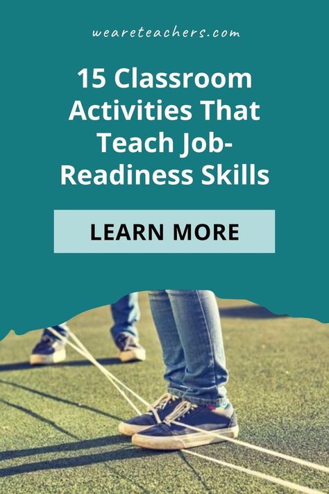 Job-Readiness Skills Activities for Teen Students Soft Skills Activities, Teacher Career, Employability Skills, Vocational Skills, Teaching High School English, Social Skills Activities, Classroom Management Tips, Activities For Teens, Work Skills