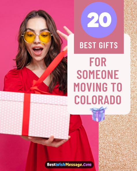 ❄️ Welcome them to the land of snow-capped peaks and endless adventure with these 20 loving gifts! Whether it's a personalized map of Colorado or a set of cozy wool socks, these thoughtful gestures will make their transition unforgettable. #ColoradoBound #MountainMood #GiftsFromTheHeart 🎁 Moving To Colorado Tips, Colorado Cool Gifts, Colorado Souvenirs, Colorado Map, Moving To Colorado, Moving To Canada, Baby Shower Wishes, Pots And Pans Sets, Loving Gifts