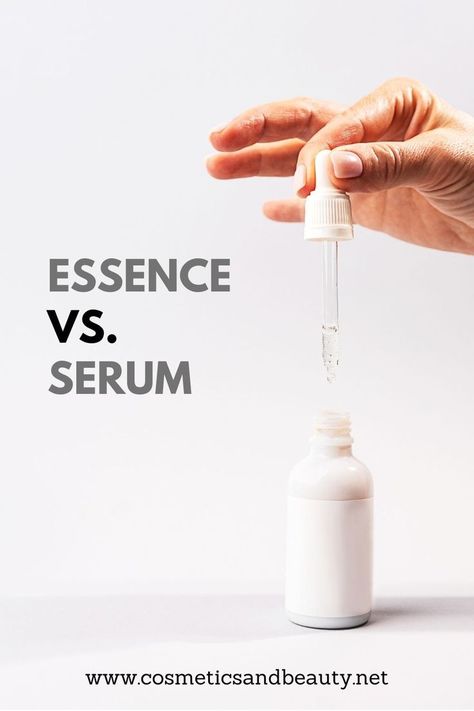 Essence and serum can both be beneficial for one's skincare routine, but each serve a different purpose and fulfill different skin needs. Come learn about the difference between essence and serum and which one is right for you! Essence Vs Serum, Fragrance Photography, The Two, Skincare Routine, Your Skin, The Beauty, Serum, Essence, Benefits