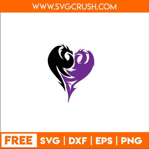 Dragon Svg Free, Descendants Coloring Pages, Free Cricut Images, Descendants Mal, Creative Art Activities, Descendants Party, Free Svg Files For Cricut, Dragon Heart, Free Svgs