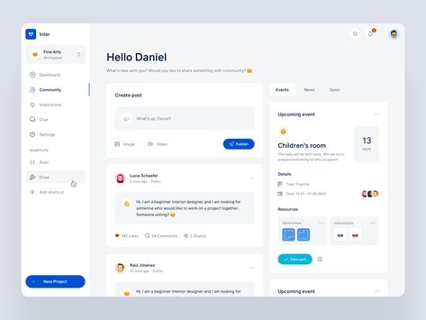 Hi! 👋 Regardless of being beginner, experienced, or would-be designer, it's always a good idea to share your ideas with the community to get constructive feedback. Especially if you can develop you... Community Ui Design, Social App Design, Desain Ux, Analytics Design, Project Management Dashboard, Fashion Web Design, Constructive Feedback, Analytics Dashboard, Graphisches Design