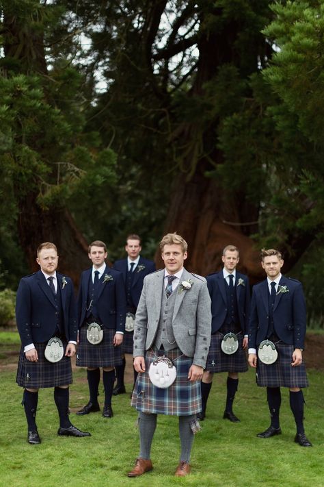 Scottish Wedding Kilts Men, Kilt Wedding Party, Wedding Kilts Grooms, Kilt Wedding, Kilts For Sale, Wedding Present Ideas, Irish Tartan, Kilt Outfits, Scottish Kilts