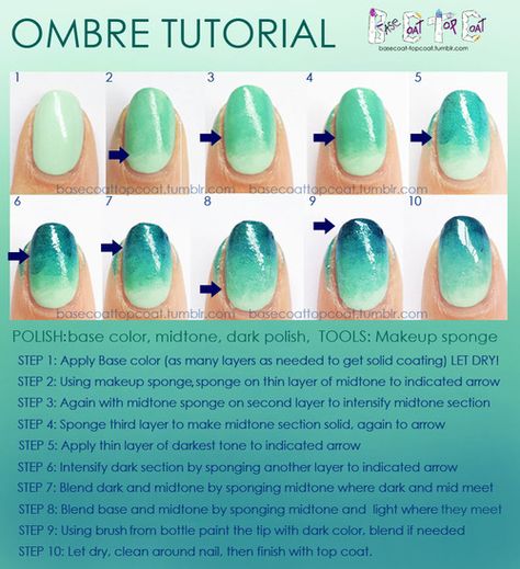 As requested here is a tutorial on how I create the ombre... Ombre Nails Tutorial, Nail Techniques, Nail Designs Tutorial, Ombre Nail Designs, Nail Art Designs Diy, Nail Art Designs Videos, Gradient Nails, Diy Nail Art, Dipped Nails