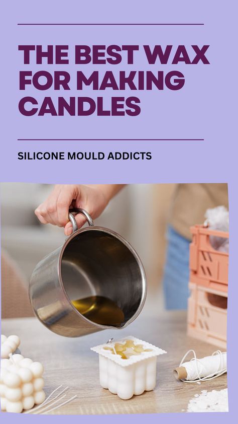 While there are many factors to consider when making candles, one critical element that often determines the success of candle creations is the choice of candle wax. In particular, when using silicone moulds, selecting the best candle wax is essential to achieve the best results. How To Put A Wick In A Candle Mold, Candle Molds Silicone, How To Make Silicone, Candle Making For Beginners, Candle Moulds, Candles Homemade, Palm Wax Candles, Making Candles, Wax Molds