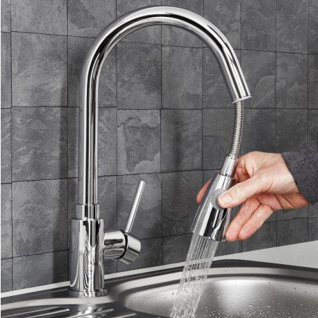 Kitchen Mixer Tap Pull Out, Black Hd Wallpaper Iphone, Black Hd Wallpaper, Black Hd, Faucet Extender, Kitchen Mixer Taps, Bathroom Shop, Stainless Steal, Kitchen Mixer