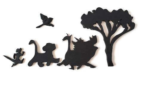 Fondant Lion King Silhouette Cake Decorations Lion King Silhouette Printable, Lion Guard Cake Topper Printable, Lion King Printable Toppers, Lion King Cake Topper Printable, Simba Cake Topper, Simba Silhouette, Wildlife Cake, Lion King Cake Topper, Lion Guard Cake