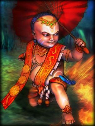 When you meditate, you are not just bringing a harmony within yourself, but you are influencing the subtlelayers of creation.___Photo: Vaman avatar Vaman Avatar, Lord Vamana, Vamana Avatar, Vishnu Incarnation, Vishnu Wallpapers, Creation Photo, Lord Shiva Statue, Chinese Mythology, Lord Vishnu Wallpapers