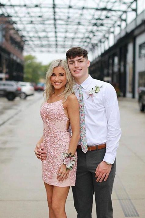 Pink Homecoming Arianna Look, Homecoming Homecoming Dresses Couples CD19019, This dress could be custom made, there are no extra cost to do custom size and color Homecoming Couples Outfits, Homecoming Couples, Homecoming Dresses 2022, Freshman Homecoming Dresses, Pink Homecoming Dresses, Hoco Dresses Long, Hoco Dresses Short Tight, Hoco Dresses Long Sleeve, Hoco Dresses Tight