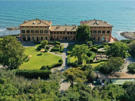 La Posta Vecchia Hotel, luxury villa by sea near Rome Roman Villa, Rome City, Clarence House, Luxury Boutique Hotel, Italy Vacation, Coastal Towns, Private Villas, Brigitte Bardot, Buckingham Palace