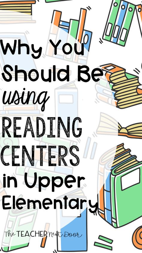 Kindergarten Must Haves, Educational Therapy, Upper Elementary Reading, Reading Center, Reading Stations, Teaching 5th Grade, Reading Unit, Elementary Library, Third Grade Classroom