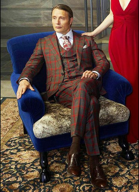 Mads Mikkelsen Hannibal Suit, Dr Hannibal, John Bernthal, Nice Suits, Hannibal Funny, Sir Anthony Hopkins, A Man In A Suit, Hannibal Series, Man In A Suit