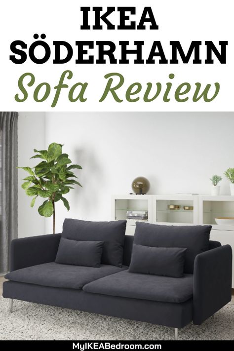 IKEA SÖDERHAMN Sofa Review: The IKEA of Sweden has come with this SÖDERHAMN sofa with a deep seat, suspension fabric, and the moveable back cushions that will top up the comfortability. The layout of this SÖDERHAMN sofa is sectional and modular, integrated with easy adaptiveness. Soderhamn Sofa Ideas Living Rooms, Ikea Soderhamn Sofa, Soderhamn Sofa, Home Gym/office, Ikea Soderhamn, Söderhamn Sofa, Ikea Inspiration, Ultra Modern Homes, Living Room Renovation