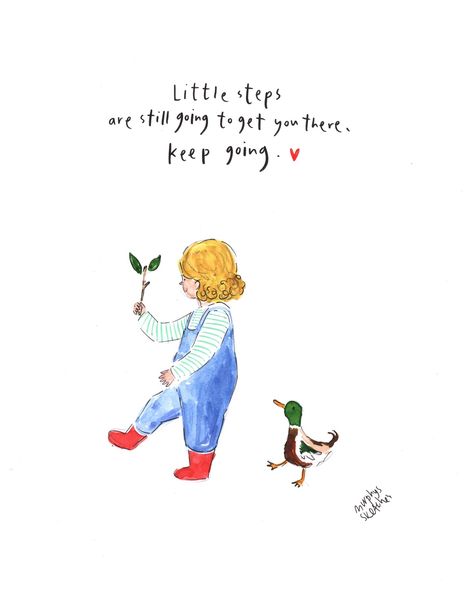 One step at a time 🌱 Resharing this one, I’m so proud of my littlest I really feel like he is making such progress every day and his little personality is shining through more and more. He’s pure sunshine 🩵 (You can order a copy of this one on the website if you search little steps) Words To Write, Daily Life Quotes, Celebrate Everything, Art Pics, Journey Quotes, Happy Words, Proud Of Me, So Much Love, Emotional Intelligence