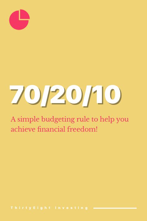 Discover a famous way to budget your money: the 70/20/10 money rule! Learn how to budget when you dont have much money. 70 20 10, Money Rules, Credit Card Debt Payoff, Loan Payoff, Setting Up A Budget, 5am Club, Credit Karma, Sinking Funds, Uplifting Words