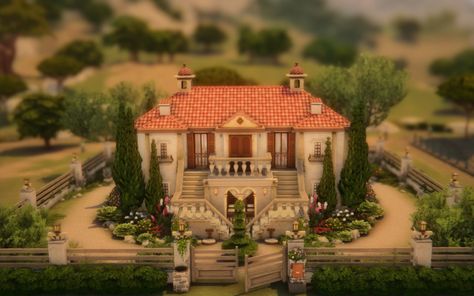 Dream Villa, Los Sims, 2 Bedroom, Sims 4, On Tumblr, Villa, Tray, Tumblr, Building