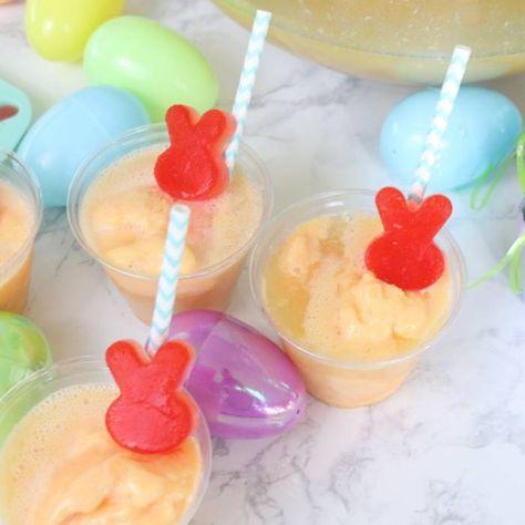 Easter Drink Ideas, Punch Sherbert, Drink Ideas Alcoholic, Easter Punch Recipes, Easter Punch, Spring Drink Recipes, Lime Sherbet Punch, Festive Punch, Easter Drink