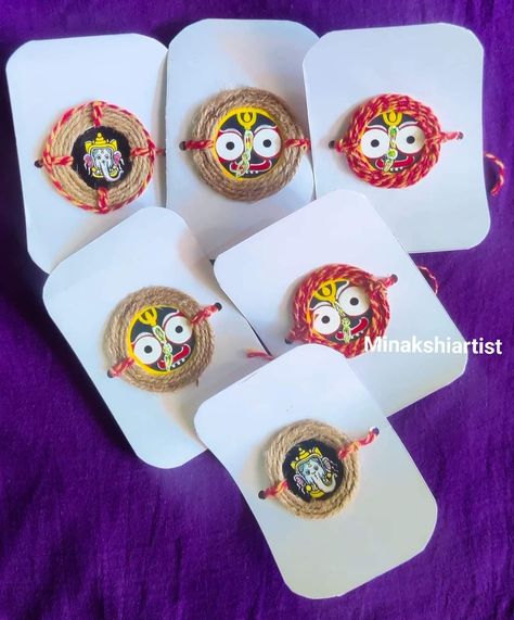 Hand Made Rakhi For School, Creative Rakhi Making Ideas, Rakhshabandhan Poses, Handmade Rakhi Designs Ideas, Rakhi Diy Handmade, Diy Rakhi Handmade Ideas, Rakhi Photography, Rakhi Designs Handmade, Contents Ideas