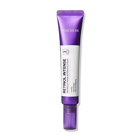 SOME BY MI Retinol Intense Advanced Triple Action Eye Cream - 1.01Oz, 30ml - Fine Lines and Dark Circles Care for Sensitive Skin - Mild Retinol Under Eye Night Cream for Aging Signs - Facial Skin Care Some By Mi Retinol, Retinol Intense, Retinol Eye Cream, Eye Cream For Dark Circles, Some By Mi, Anti Aging Eye Cream, Eye Anti Aging, Korean Skin, Anti Aging Moisturizer