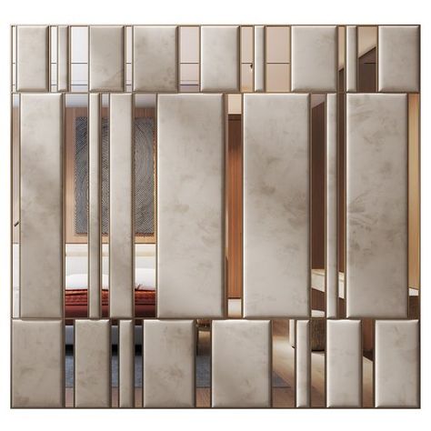 Wall Panel Decor 128 Glass Wall Panelling, Mirror Panel Wall, Wooden Wall Cladding, Wall Cladding Designs, Themed Restaurant, Wall Partition, Feature Wall Design, 3d Panel, Cladding Design