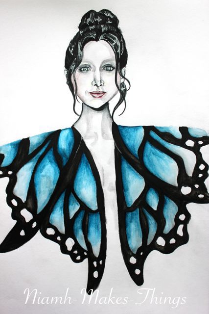 Animal Fashion Design, Nature Inspired Fashion Illustration, Butterfly Dress Illustration, Butterfly Fashion Illustration, Butterfly Fashion Design, Butterfly Dress Drawing, Butterfly Inspired Fashion, Butterfly Dress Design, Butterfly Inspired Dress