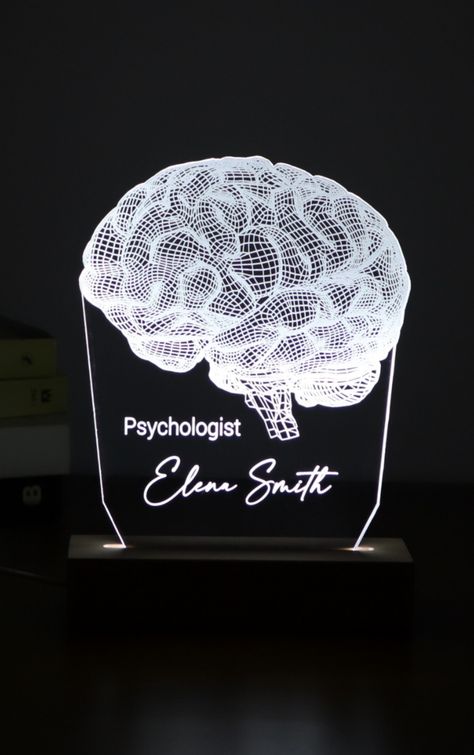 The ideal gift for any psychology student Graduation Gift Table, Psychology Student, School Psychologist, Gift Table, Psychologist, Office Design, Graduation Gifts, Table Lamps, Cardio