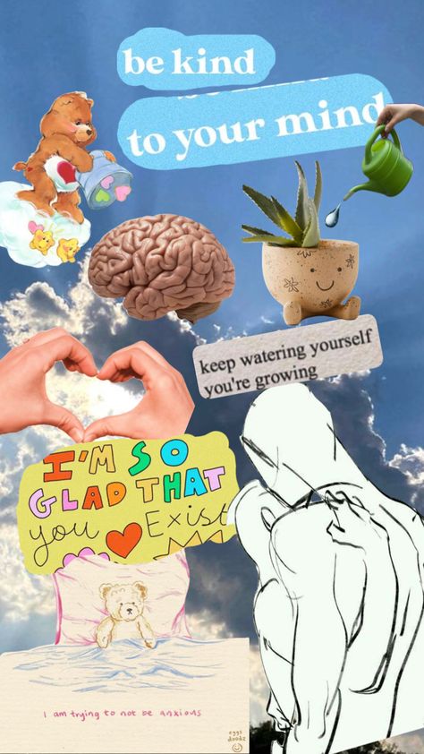 #art #artcollage #wallpaper #aesthetic #collageart #wholesome #positivevibes #cute #collagerandom Wholesome Wallpaper Aesthetic, Wholesome Wallpaper, Be Kind To Yourself, Wallpaper Aesthetic, Connect With People, Your Aesthetic, Creative Energy, Positive Vibes, Collage Art