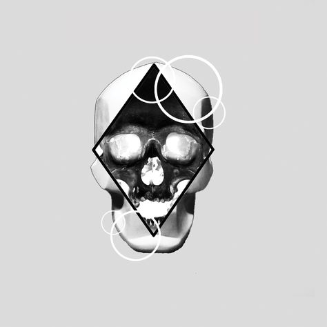 Negative Skull Tattoo, Space Skull Tattoo, Skull Flash Tattoo, Micro Realism, Abstract Skull, Tattoo Reference, Custom Tattoo Design, Small Tattoo, Custom Tattoo